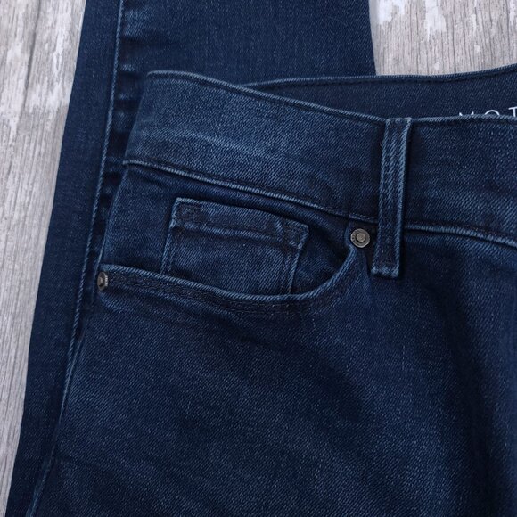 Mott & Bow Jeans Womens 28x30 Blue High Rise Skinny Stretch Dark Denim Pants - Picture 5 of 9